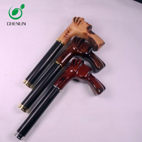 Emperor walking stick wood cane