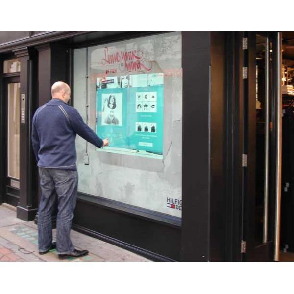 Clear Transparent Nano Projected Capacitive Touch Film , 70 Inch 10 Points Touch Foil Film