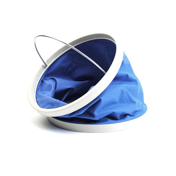Portable Camping Folding Bucket For Fishing Car Washing Waterproof Cloth Material