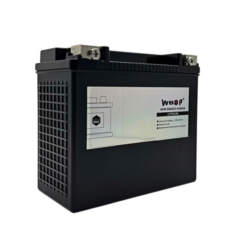 Maintenance Free LFP Motorcycle Battery 12.8V 12AH Motorcycle Starter Battery Lightweight