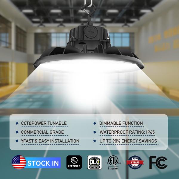 200w UFO LED High Bay IP65 LED UFO Highbay Light Для хранилища спортивного гаража