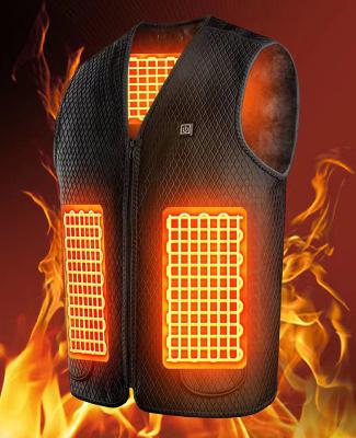 Black Heated Vest - Ultimate Warmth and Customizability for Outdoor Activities