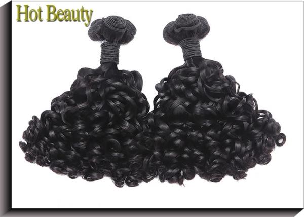 Big Pissy Real Double Weft Human Hair Extensions / Double Drawn Curly Hair