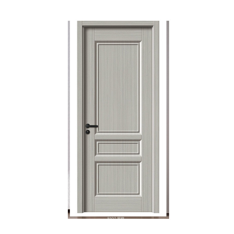 Factory Price Other 3 Panels Solid Door Core Primer Molded Room Carving Interior Wooden Doors for Apartment