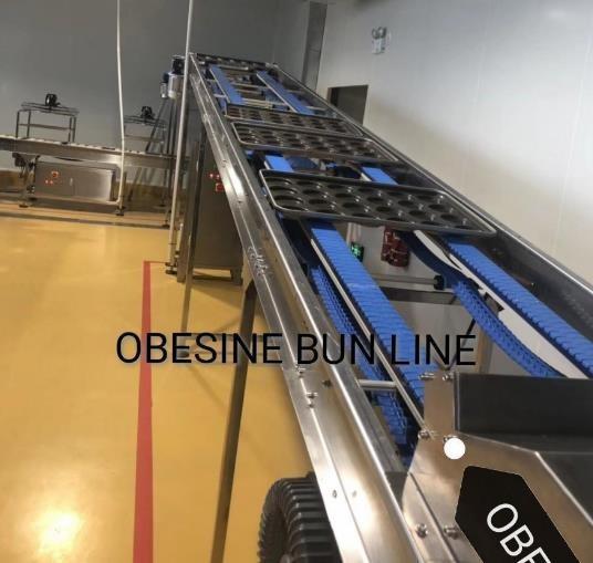 Full automatic Dough divider rounder , China quality hamburge Bun  production line,CE apprived Bakery equipments