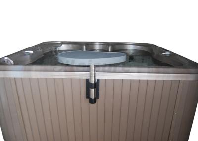 Sturdy Convenient Hot Tub Tray Table , Hot Tub Bar Table Quickly Mounts