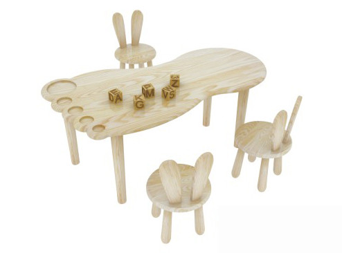 modern school room furniture toddler wooden table with chairs