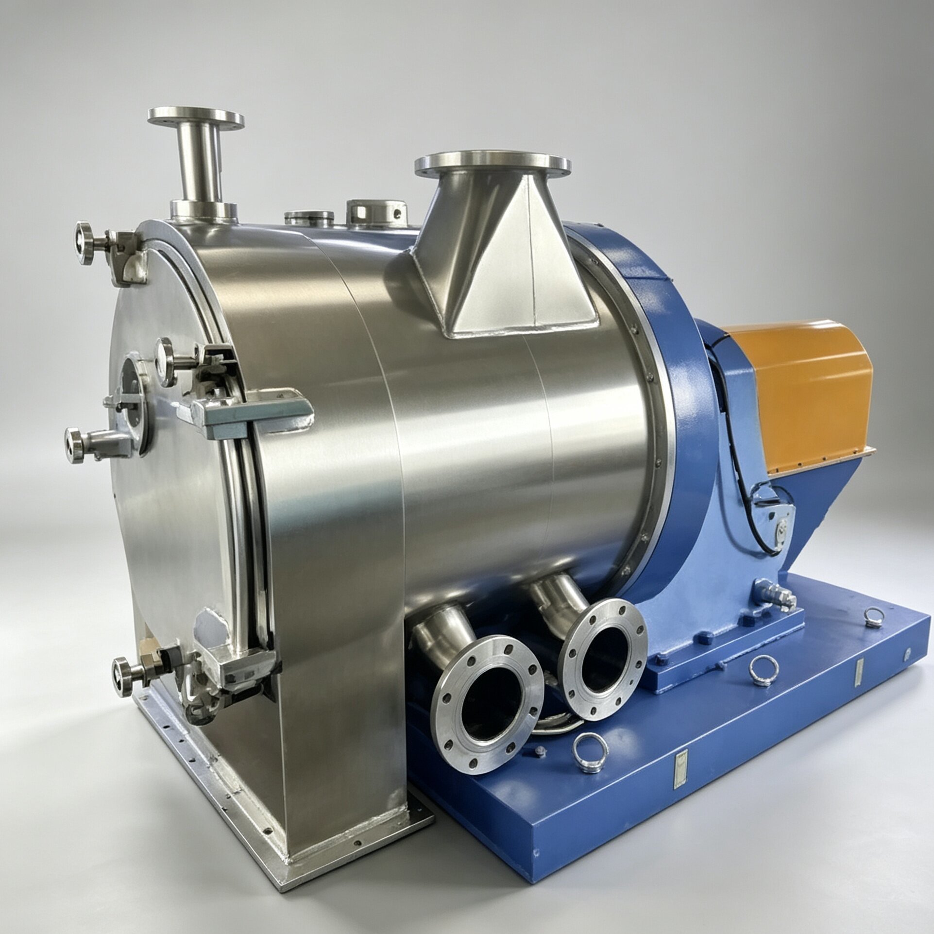 LLWZ‑450 Dual‑Cone Screen Scroll Discharge Centrifuge for Chemical Crystal Solid‑Liquid Separation