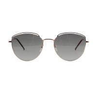 Women Metal Frame Sunglasses Cat Eye Stainless Polarized Sun Shades