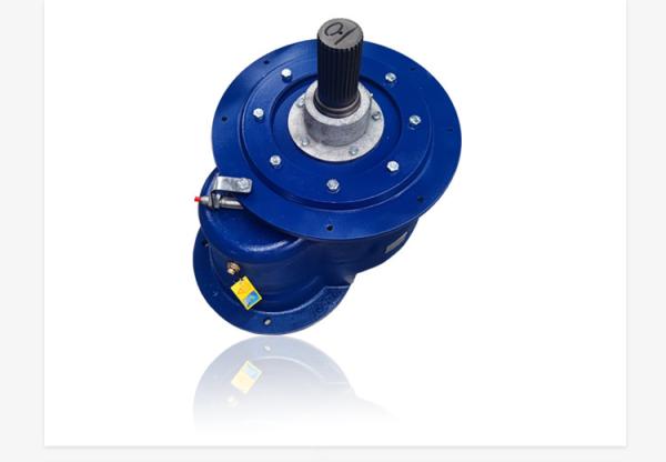 ギア減速機 323mm 出力と入力 フレンズ型 出力シャフト付き