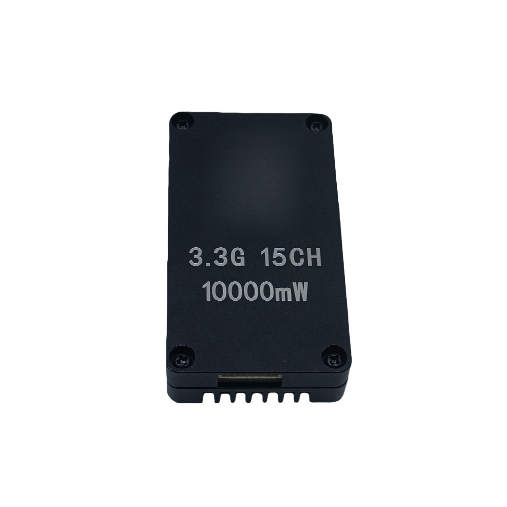 Stable Signal 3.3GHz FPV VTX with Adjustable Power Output and 3025MHz-3375MHz Frequency Range