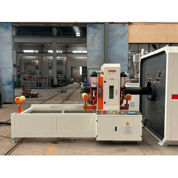 Полноавтоматическая линия экструзии труб HDPE 180-400 мм с экструдером 75/38 с двигателем 160 kW