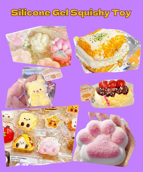 Environmentally Friendly Material Silicone Squeeze Toy Slow Rebound Non-toxic Custom Food Grade Platinum Curing Silicone Gel