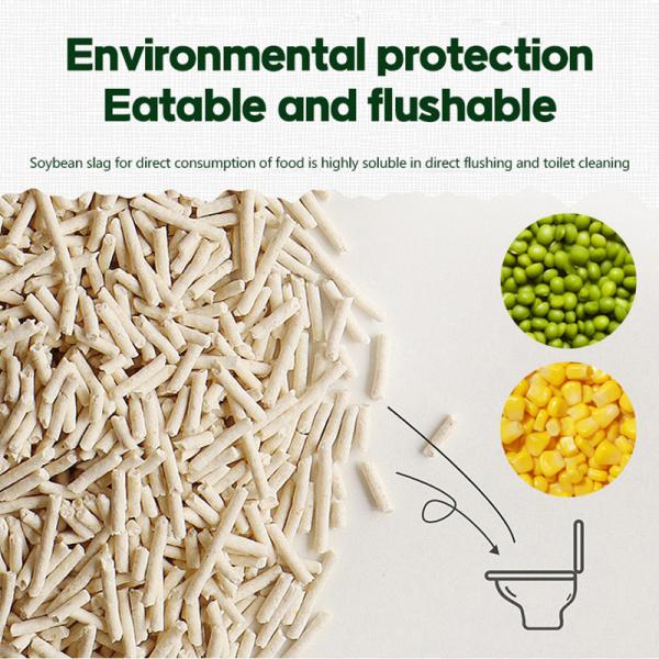 Nala Pet Products Low Dust Bulk Product Premium Clumping Tofu Cat Litter Accesorios Mascotas