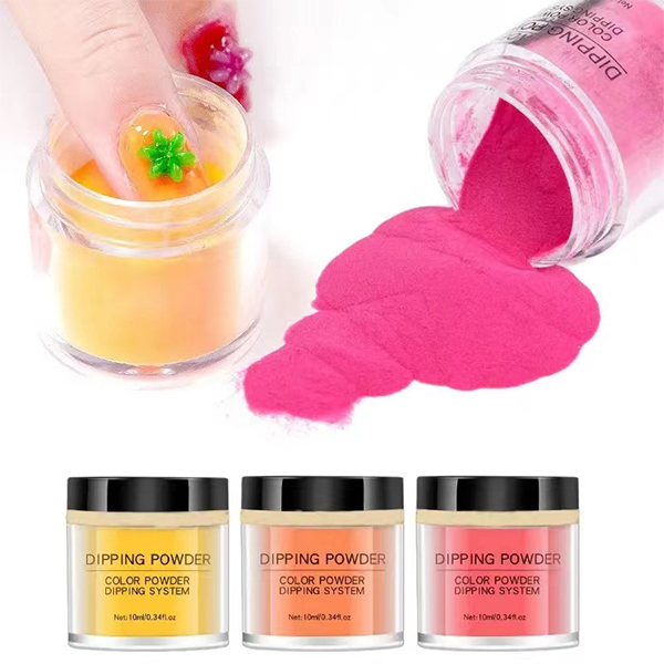 High Quality Acrylic Nail Kit Professional Full Set Acrylic Powder Milky White Nail Dip Powder Neon Pigment Powder for Nails