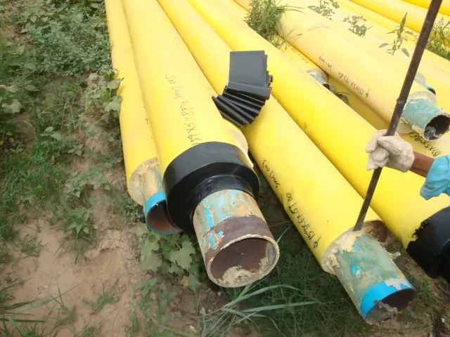 HUASHIDA HDPE Corrosion Resistant Waterproof Heat Shrinkable Sleeve for Pipeline Joints EN253 Certified