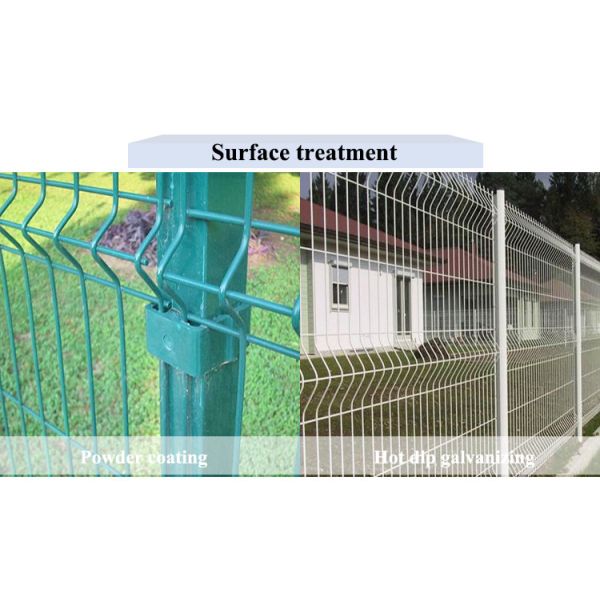 China Supplier Metal Curved Welded Wire Mesh Garden Outdoor Home 3D Fence