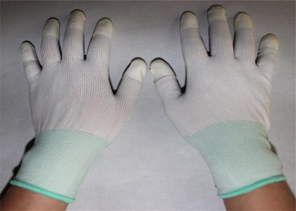Seamless Knitted Flexible Esd Safe Gloves Knit Wrist Cuff Fit Industrial Work