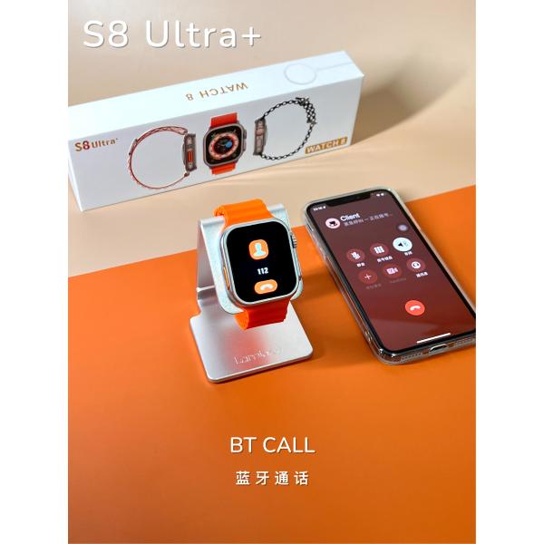 браслет полноэкранного квадратного андроида носки M2 Smartwatch шкалы 1.96inch умный