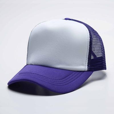 Bonés de beisebol feitos sob encomenda respiráveis da malha 58cm para esportes exteriores