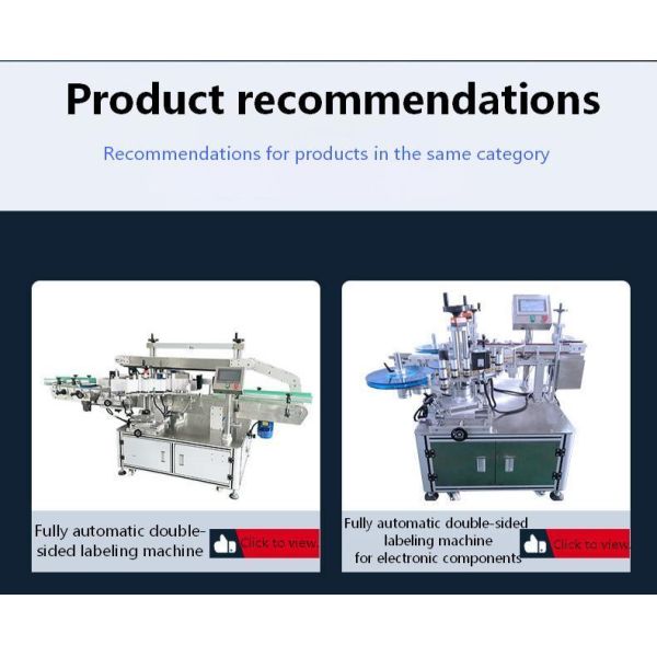 Fully automatic single side labeling machine, dishwashing detergent flat bottle labeling machine CH-901 porcelain cleaning labeling machine