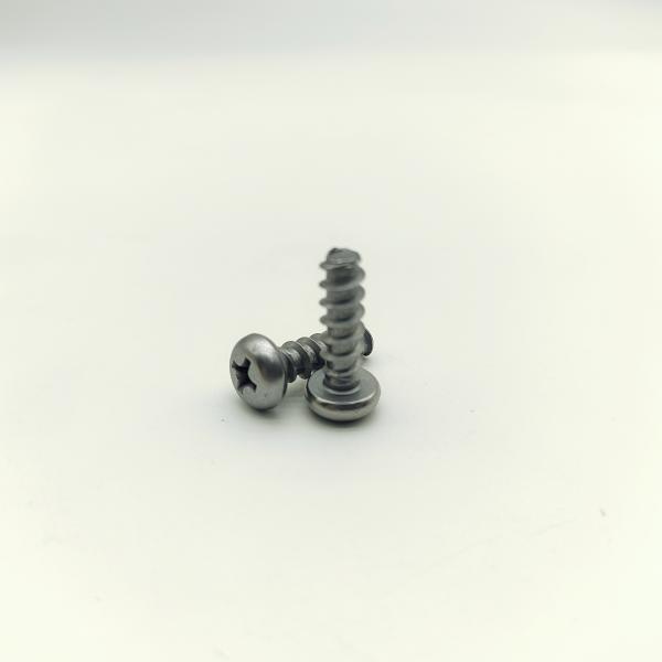 M6x18 Zinc Plated Button Head Self-Tapping Screws Phillips Drive
