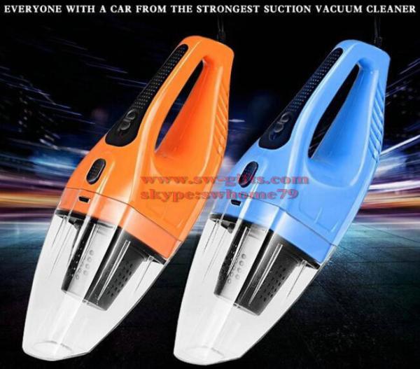Auto Accessories Portable 120W 12V Car Vacuum Cleaner Handheld Mini Super Suction Wet And Dry Dual Use Vaccum Cleaner