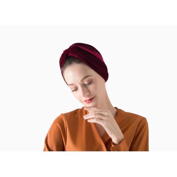 Women golden gray pink velvet wide hair bands bag warm cloth hair accessories cross - border elastic hoop