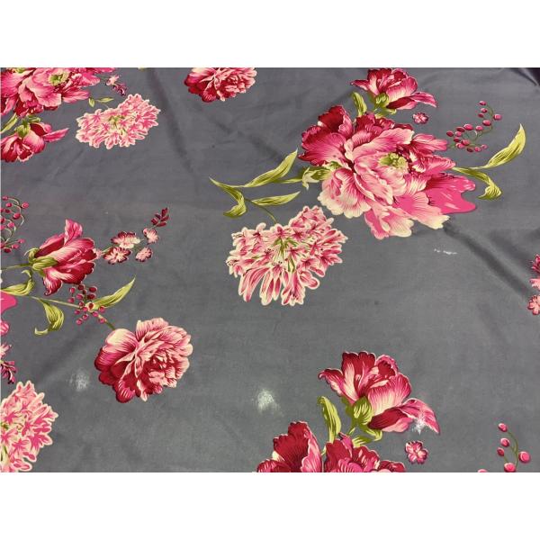 печатание цветка ткани трико полиэстера 100gsm 2.3m широкое для крышки тюфяка