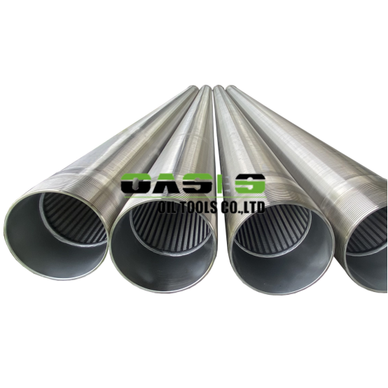 Sustainable Drilling Operations stainless steel well screen with wire mash screen