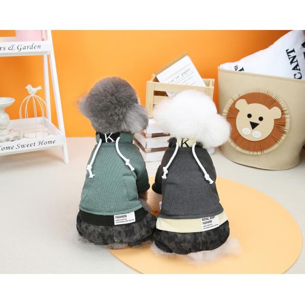 Get Your Pets Ready For The Cold Season With Our Thicker Winter Four-legged Clothing