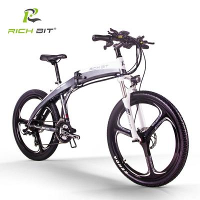parte superior lunar 880 250w 9.6ah de Richbit do quadro do ciclo elétrico do Mountain bike da dobradura de 36v Ebike