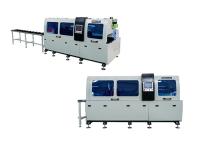 A faixa horizontal do Cnc do controle do PLC viu a precisão alta da máquina com sistema hidráulico