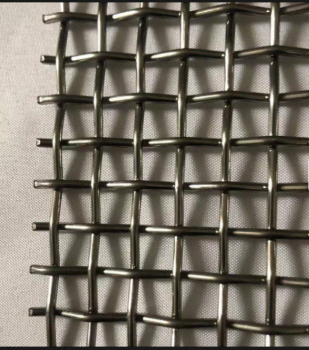 Heat Resistant Corrosion Resistance High Temperature Crimped Wire Mesh Woven Metal Screen