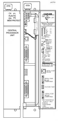 GE FANUC IC697CGR935, один модуль Controlle слота, одиночное C.P.U. слота