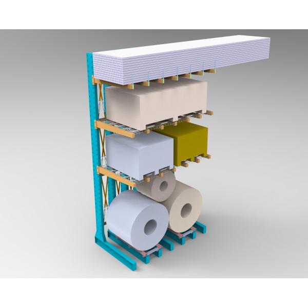 Garage Shelves Hanging Cantilever Storage Racks For Cables Industrial