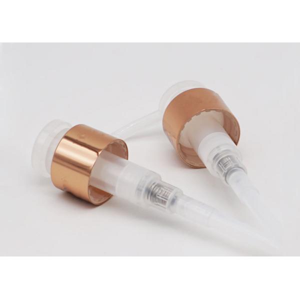 Насос сливк PP длинного сопла прозрачный косметический жидкостный