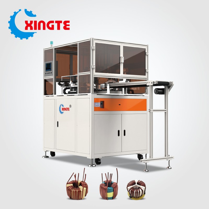 XT-CH001S Fully Automatic Magnetic Ring Winding Machine For Medical Equipment