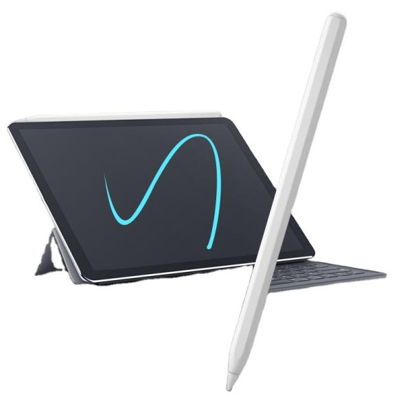Crayon actif de stylet couleur faite sur commande argentée/blanche compatible avec Ipad