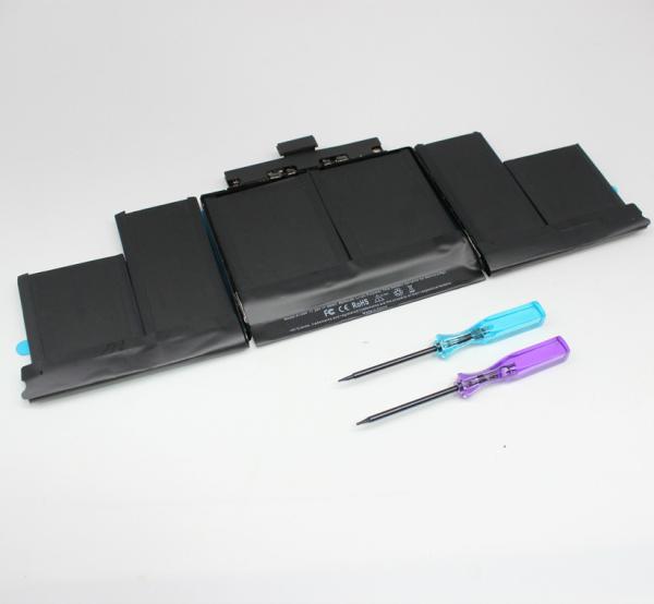 A1494 Replacement Laptop Battery for MacBook Pro Retina 15 inch A1398 battery notebook Late 2013 Mid 2014 ME293 ME294