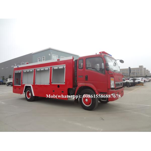 Fire Fighting Truck SINOTRUK HOWO 4x2  Airport Fire Truck
