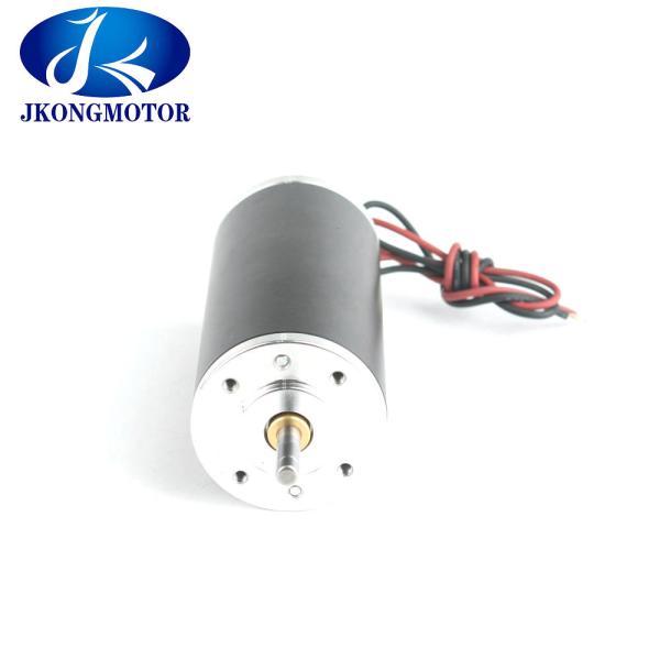 8770rpm High Speed Brush Type DC Motor 100m.Nm Output Power 92W Length 90mm