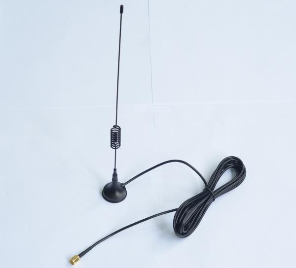 GSM Magnetic Mount Antenna / 3G External Antenna RG 174 Cable Length 3 Meters With SMA Connector