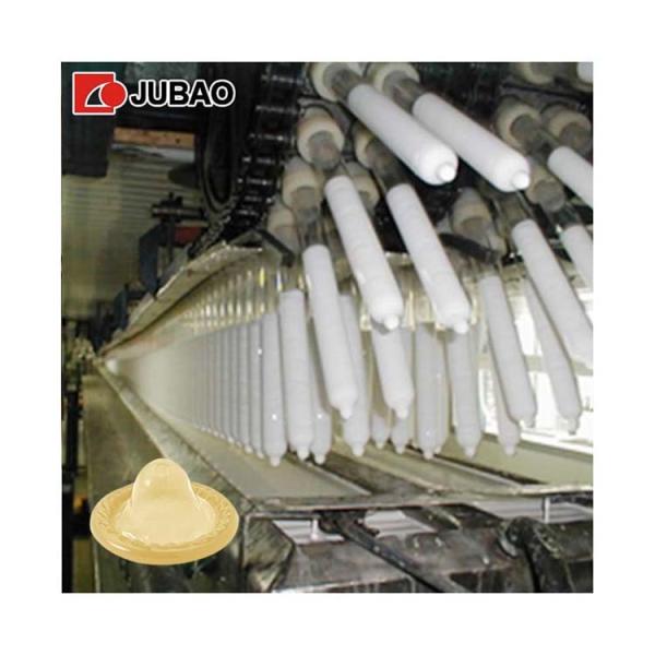 Fabricação de mergulho do preservativo descartável do látex que faz a máquina