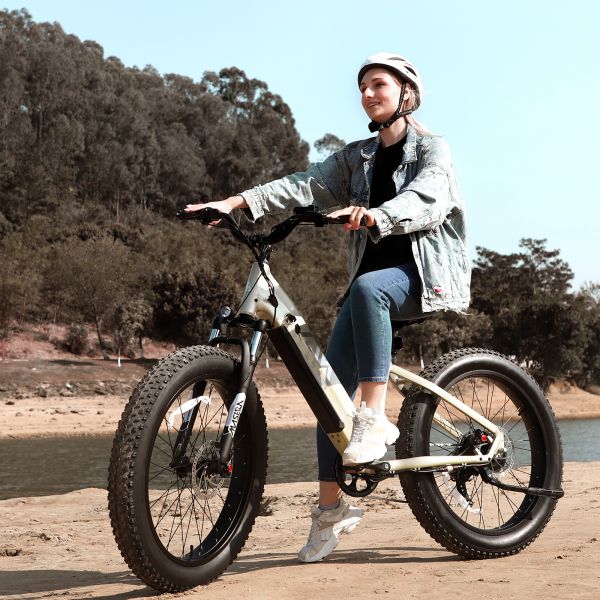 48V 26 Inch Fat Tire Electric Bike for City Commuting & Off-Road with Long Range MTB E-BIKE