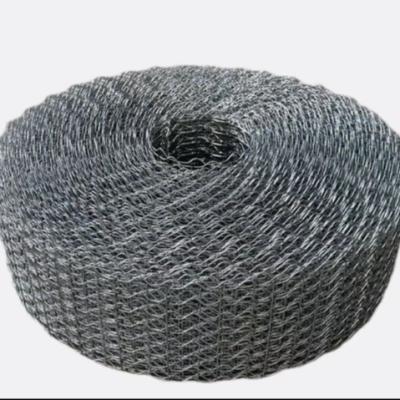 Durabilidad de la malla reforzada para tuberías de alambre galvanizado HFRM-N de seis líneas