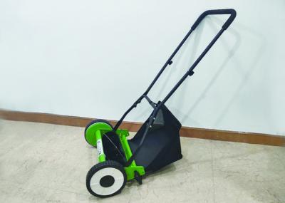 Adjustable 14 Inch Manual Push Lawn Mower / Euro Model Smart Lawn Mower