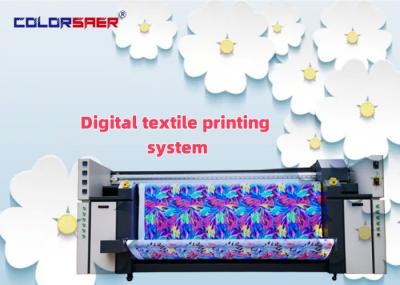 2m Inkjet Digital Dye Sublimation Textile Printing Machine with Fixation Heater Unit All-in-one Printing System