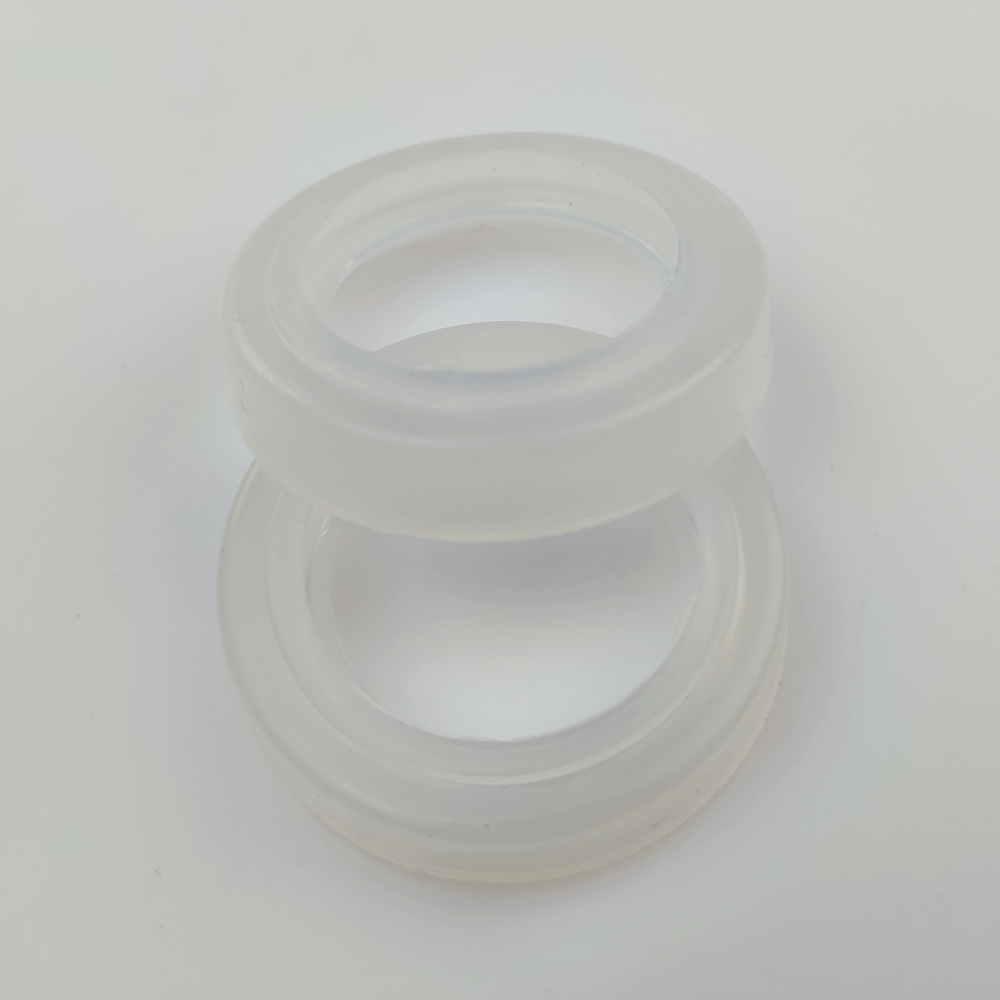 Transparent Custom Silicone Gaskets Customized Logo Made Rubber Gaskets