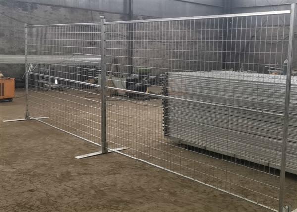 Heat Treated Canada Used Construction Site Temporary Galvanized Steel Fence  Low Carbon Steel Wire